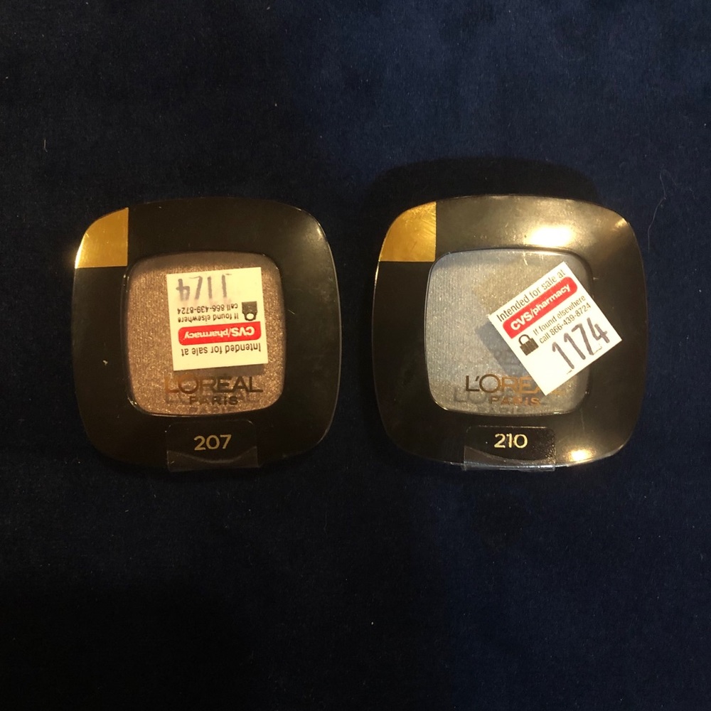 Two L'Oreal Paris Colour Riche Eyeshadow Monos.
